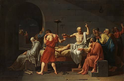 The Death of Socrates painting — Personalised GP essay feedback at Lyceum Education